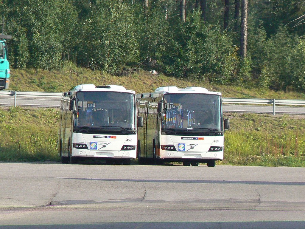 Concordia Bus Finland 492 ja 497