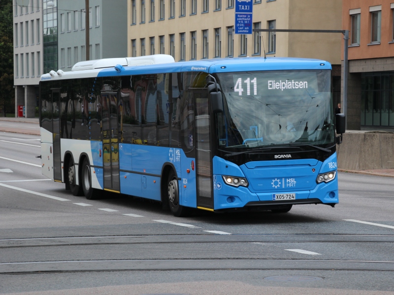 Helsingin Bussiliikenne 1824