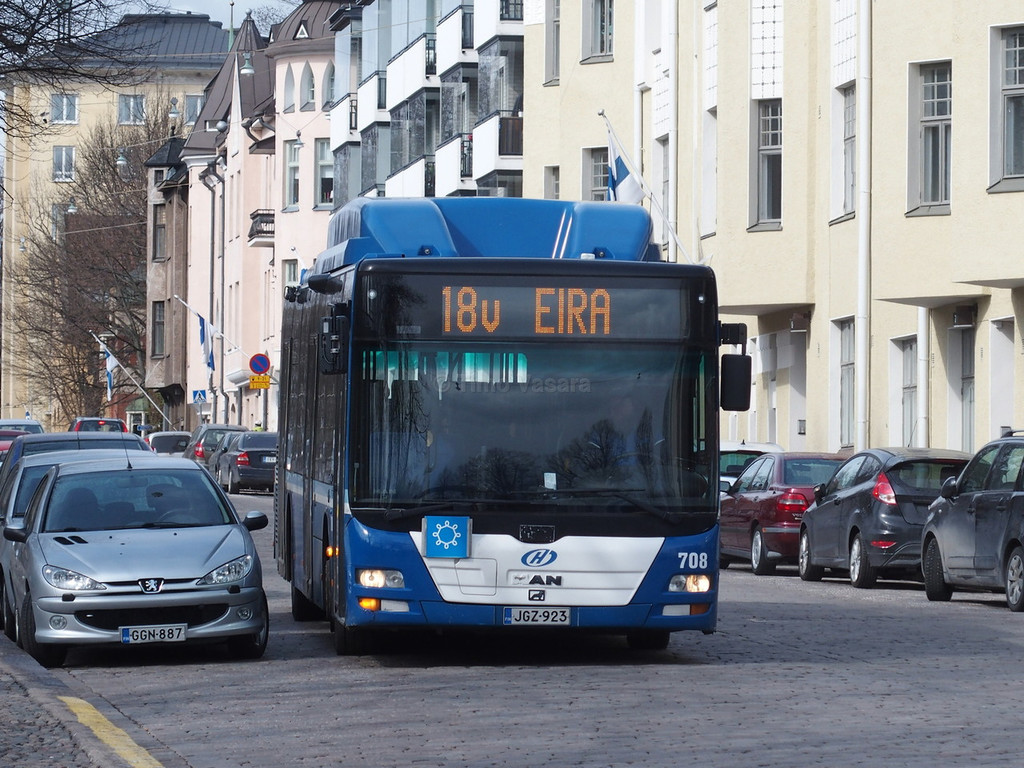 Helsingin Bussiliikenne 708