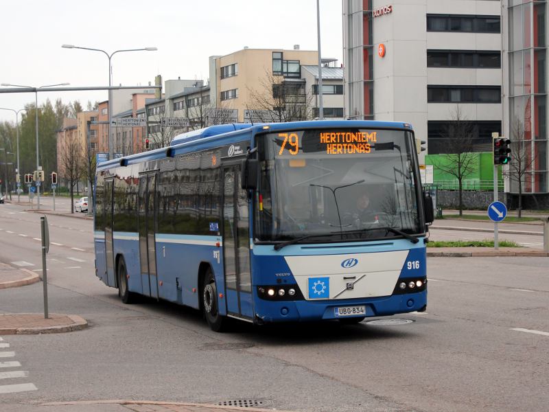 Helsingin Bussiliikenne 916