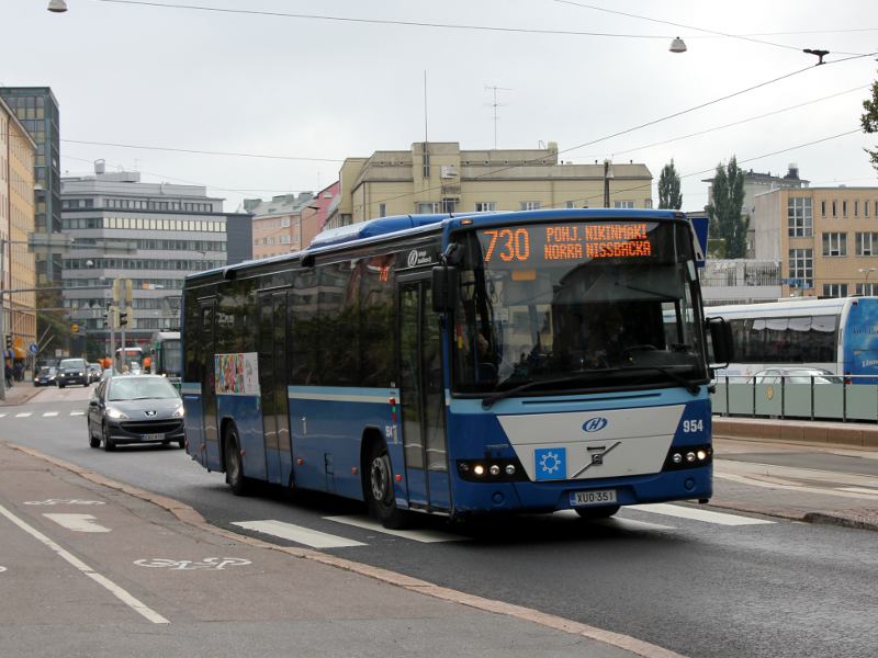 Helsingin Bussiliikenne 954