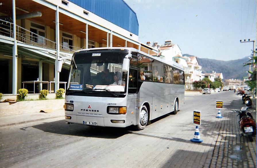 Mitsibishi Prenses linja-auto, Marmaris, Turkki