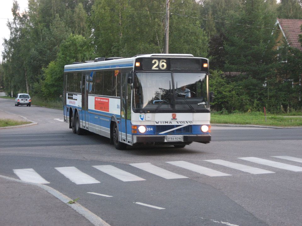 Tampereen kaupungin liikennelaitos 204