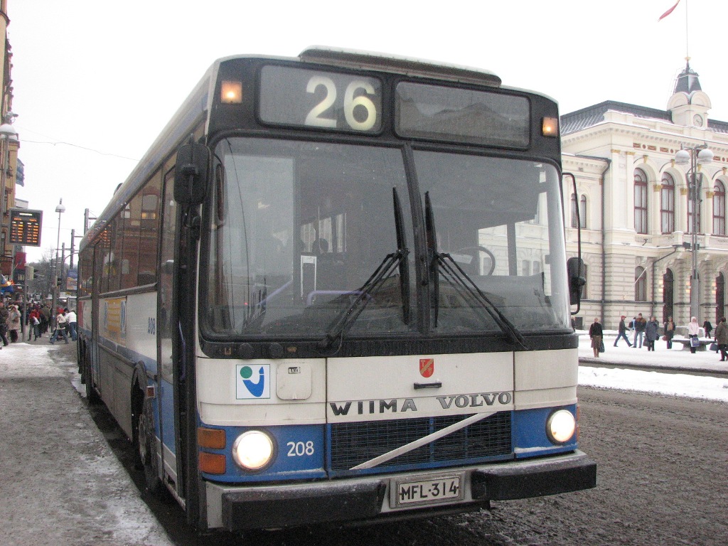 Tampereen kaupungin liikennelaitos 208