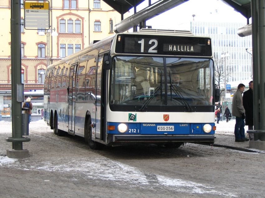Tampereen kaupungin liikennelaitos 212