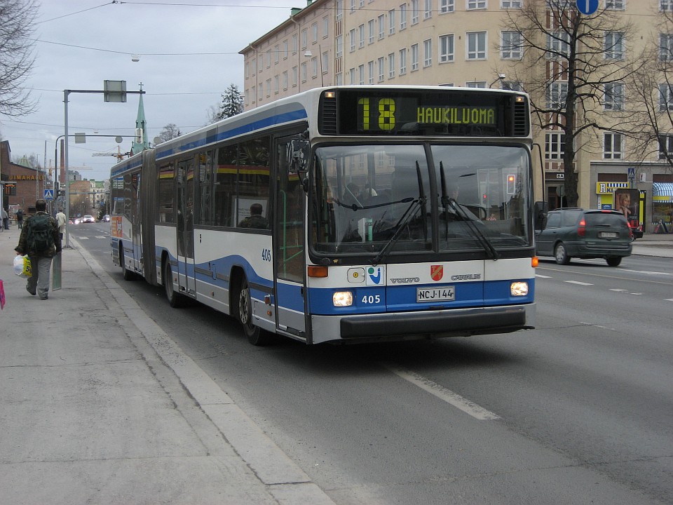 Tampereen kaupungin liikennelaitos 405