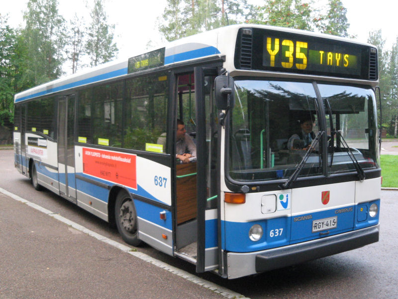 Tampereen kaupungin liikennelaitos 637