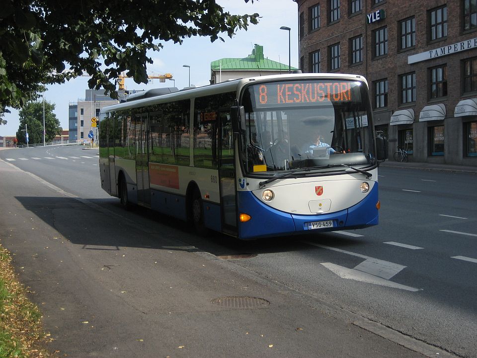 Tampereen kaupungin liikennelaitos 660