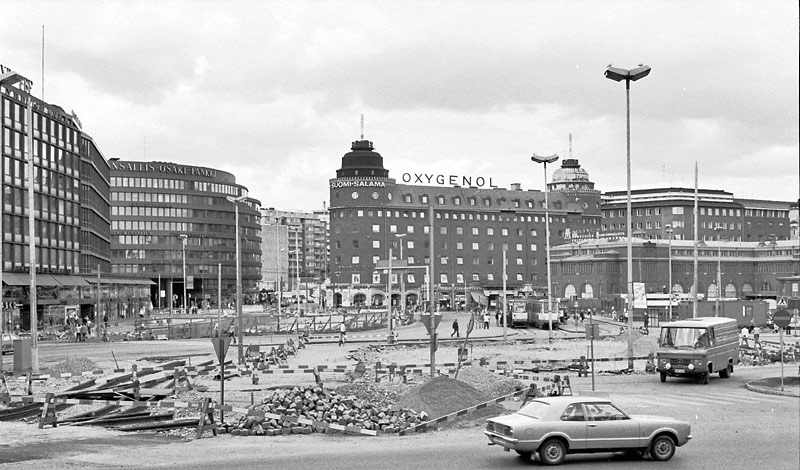 Hakaniemen metroaseman rakentaminen