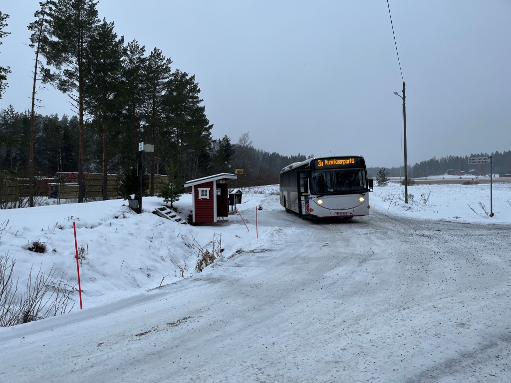 Haksin seisake ja Koiviston Auto Porvoo 14