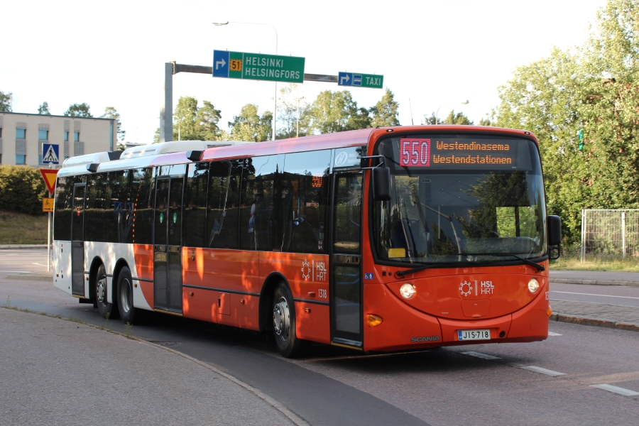 Helsingin Bussiliikenne 1318