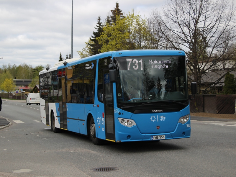 Helsingin Bussiliikenne 1602