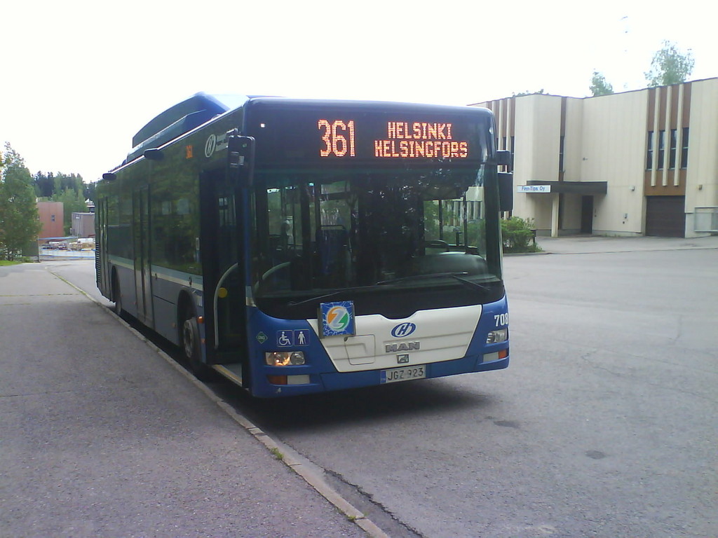 Helsingin Bussiliikenne 708