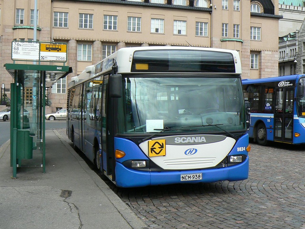 Helsingin Bussiliikenne 9834