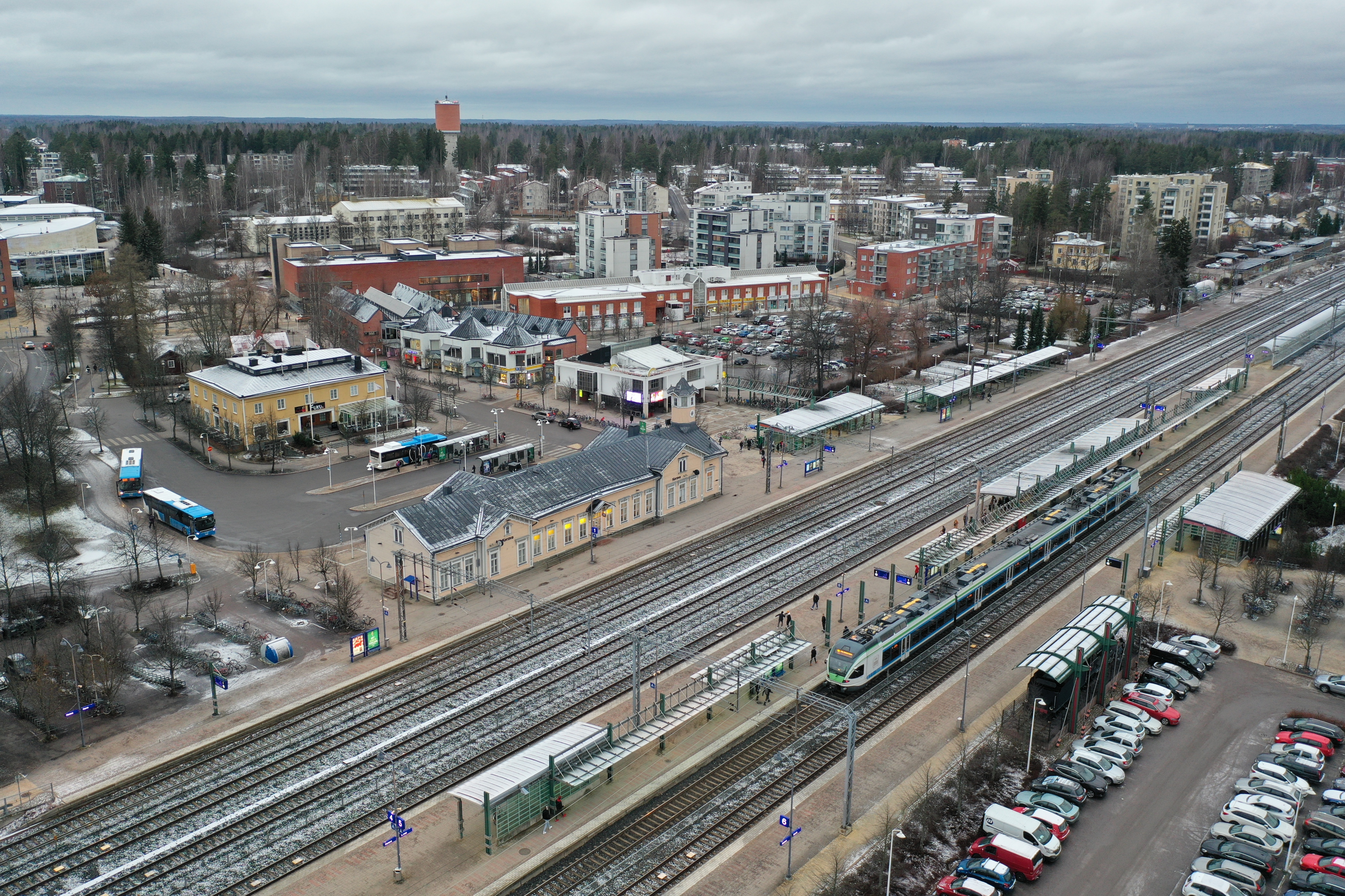 Keravan rautatieasema ja linja-autoterminaali