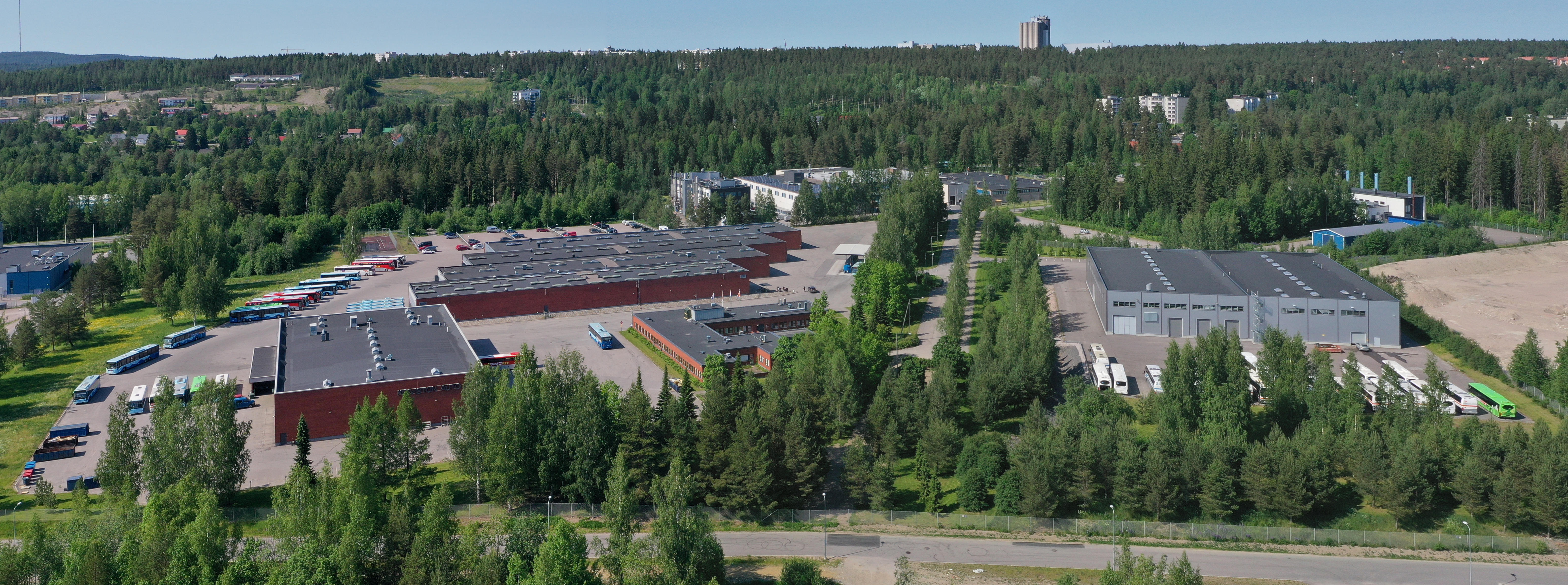 Koiviston Auton Lahden varikko