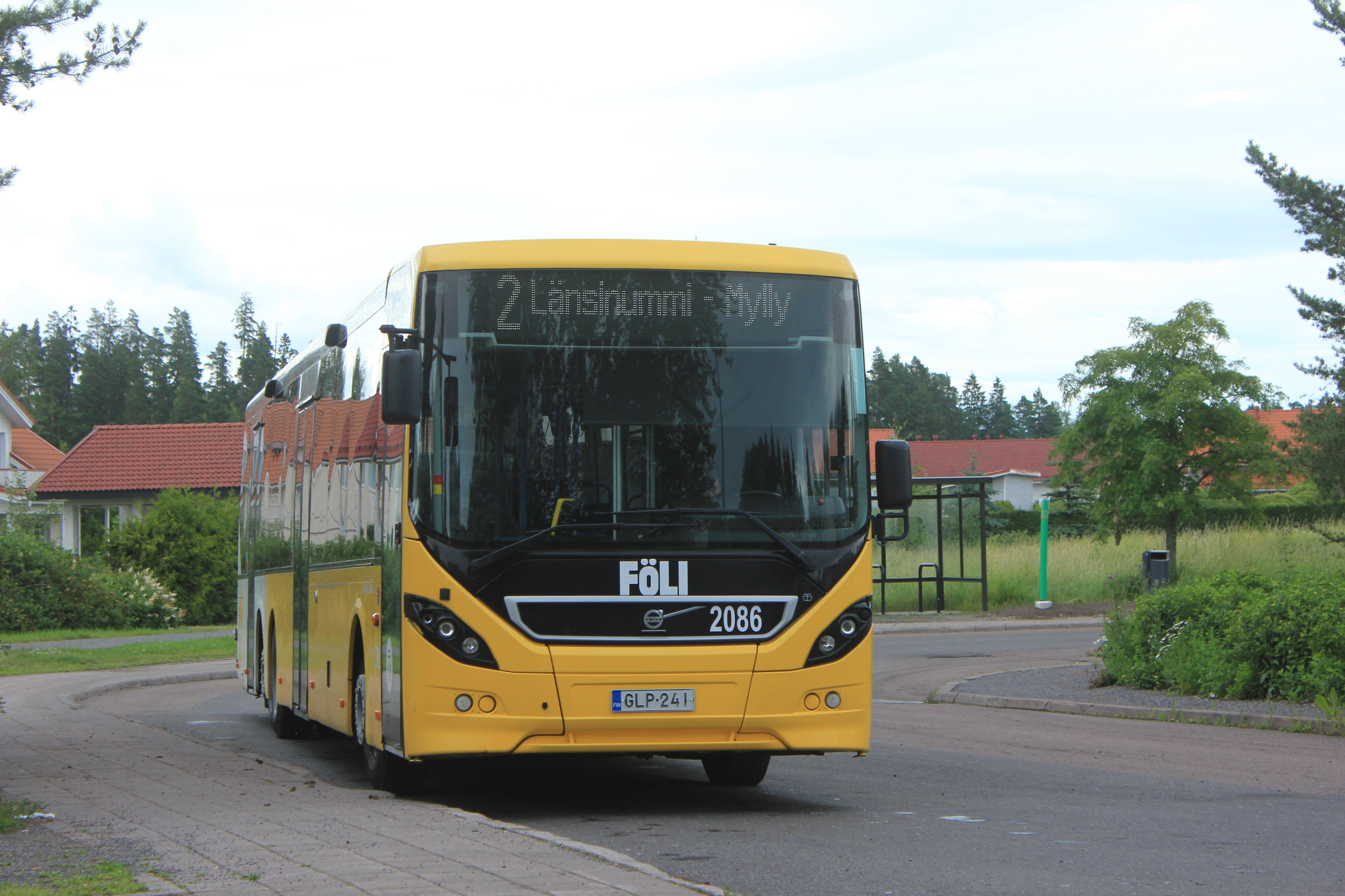 Linjaliikenne Nyholm 2086