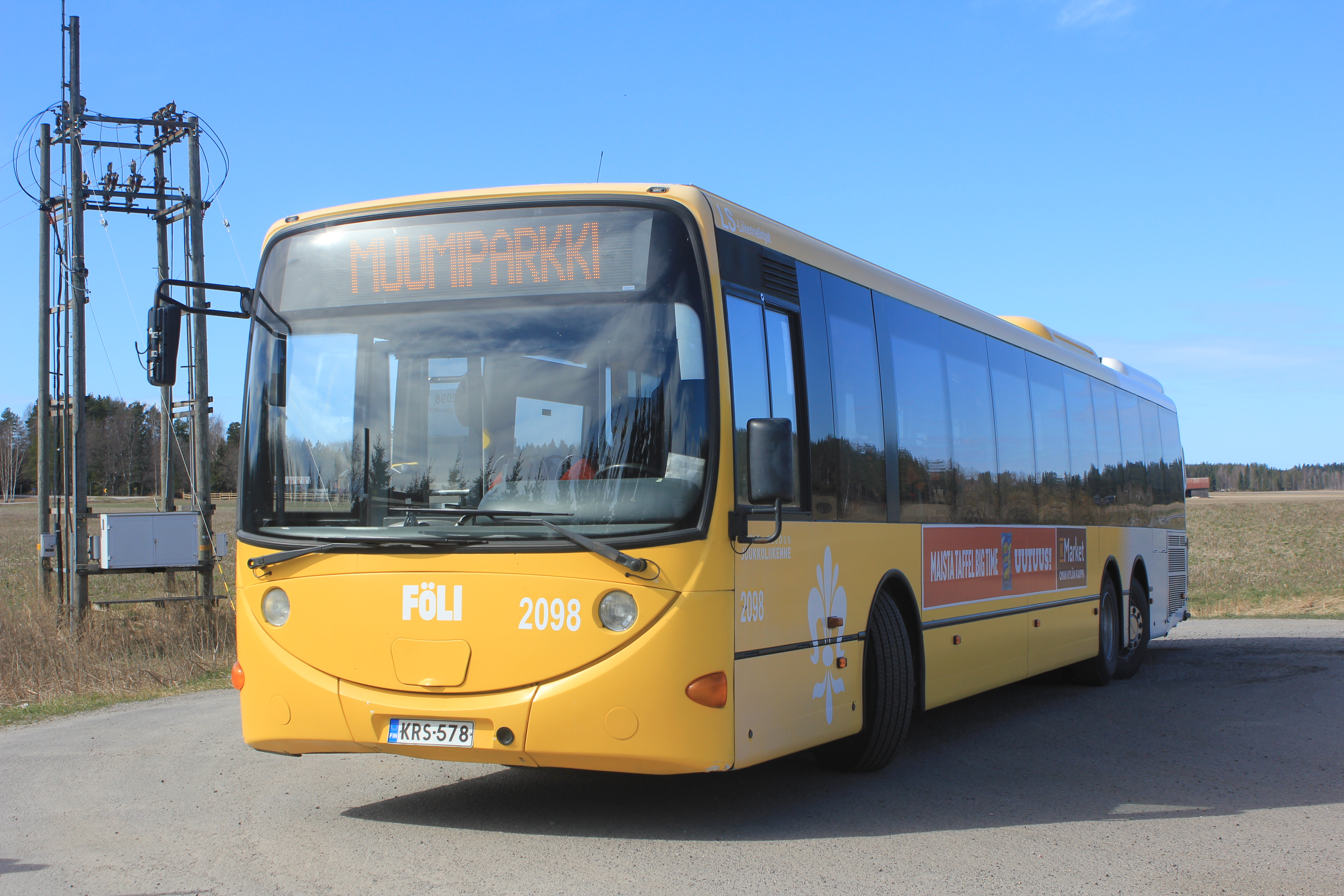 Linjaliikenne Nyholm 2098