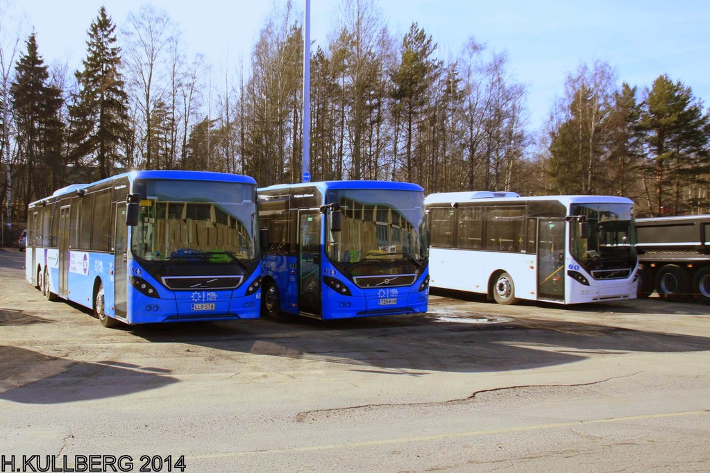 Pohjolan Liikenne 605 ja Pohjolan Liikenne 656