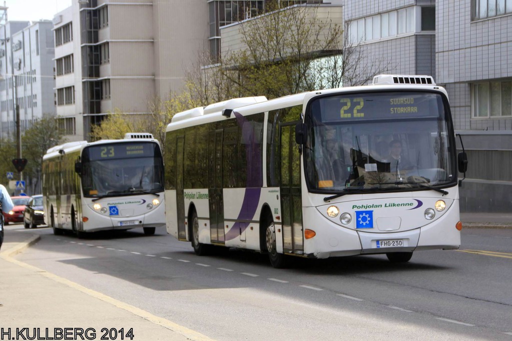 Pohjolan Liikenne 855 &amp; Pohjolan Liikenne 882