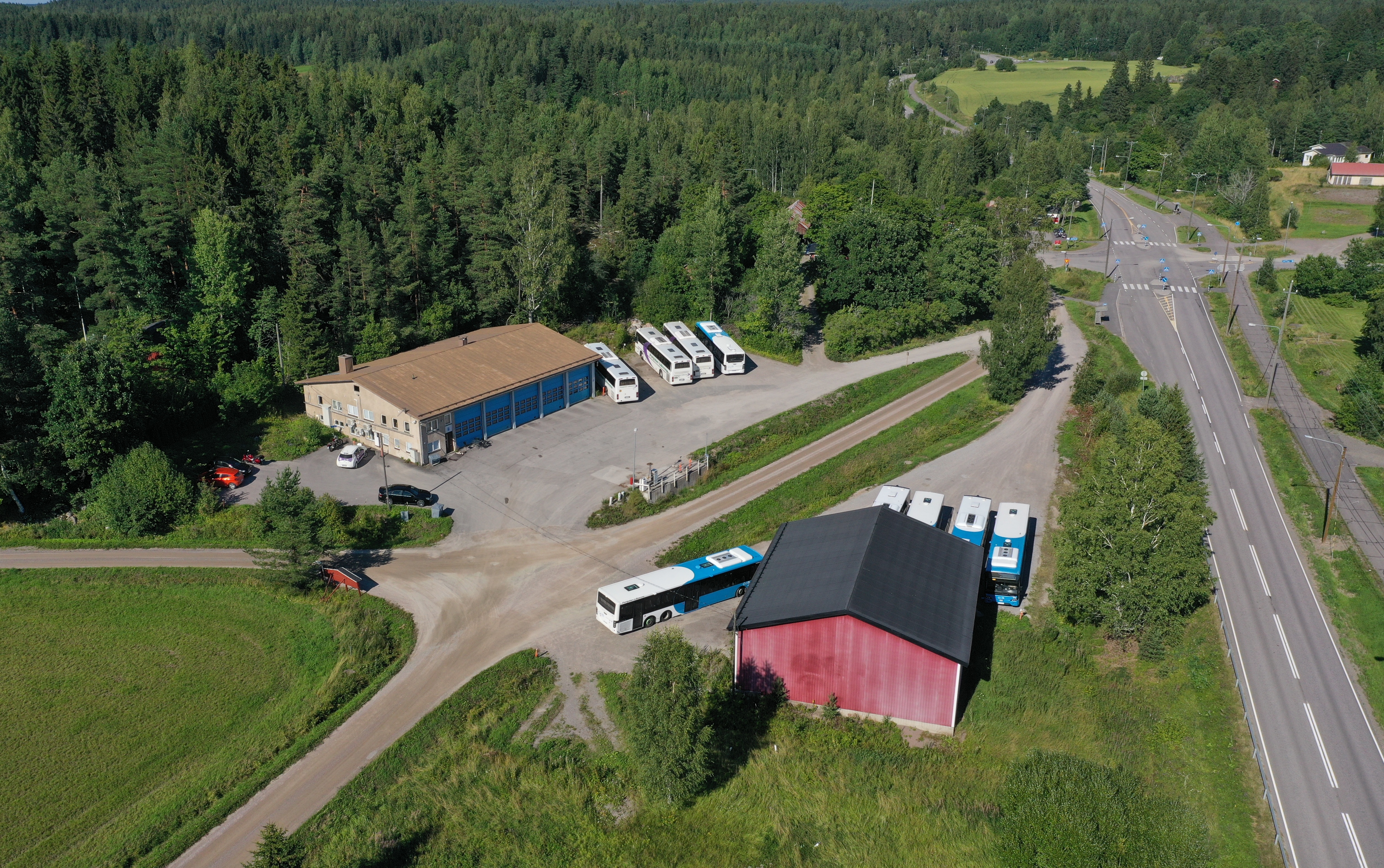 Pohjolan Liikenteen Pornaisten varikko