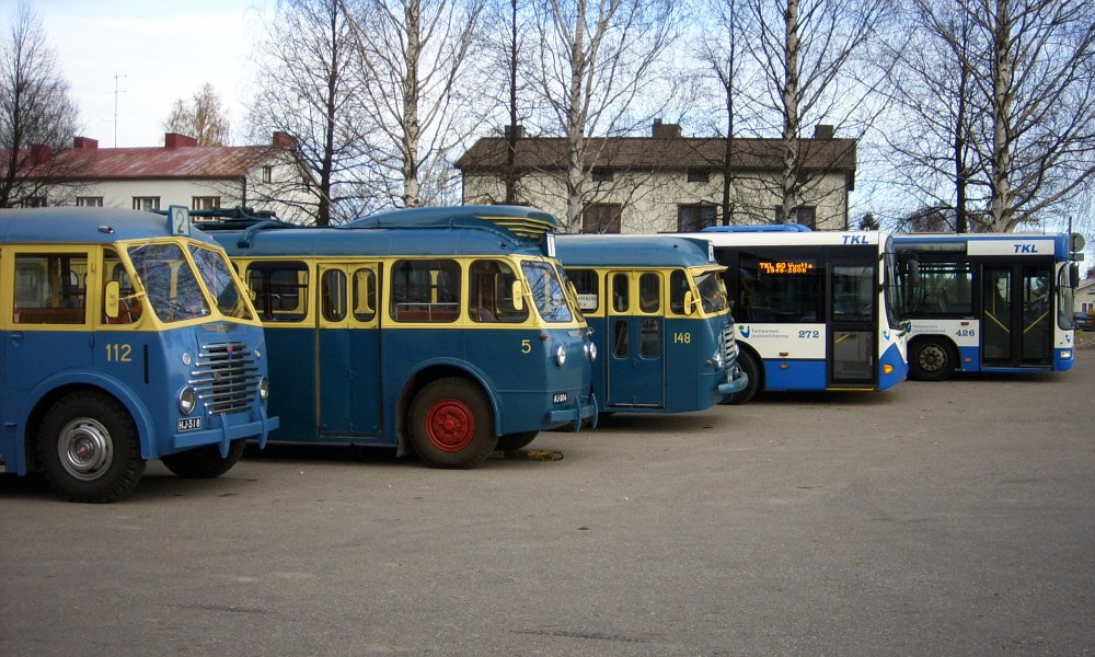 Tampereen kaupungin liikennelaitos 112, 5, 148, 272 ja 426