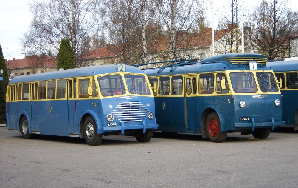 Tampereen kaupungin liikennelaitos 112 ja 5