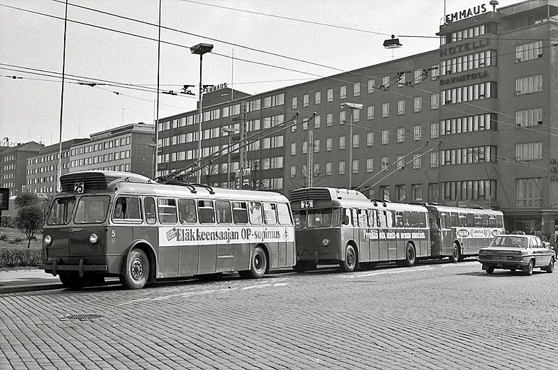 Tampereen Kaupungin Liikennelaitos 5 ja 29