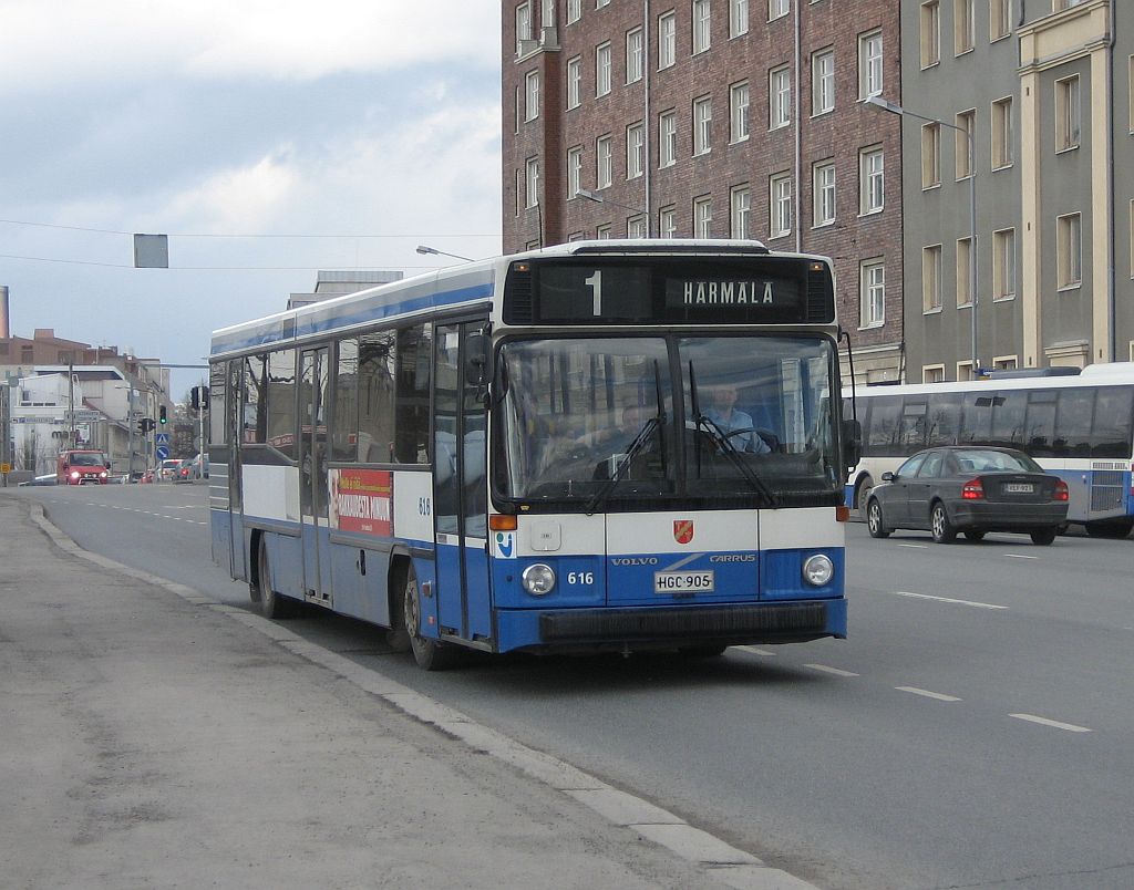 Tampereen Kaupungin Liikennelaitos 616